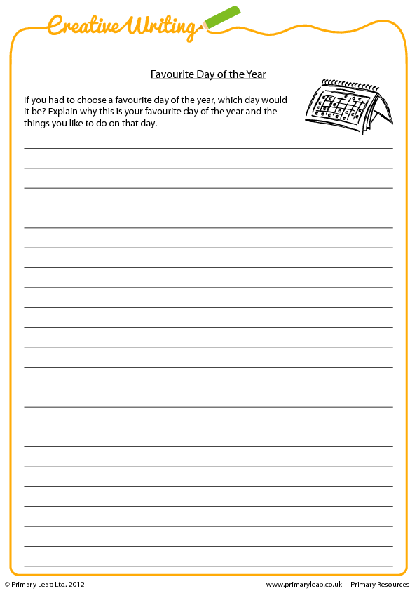 creative writing prompts for kids worksheets