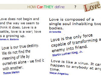How Can You Define Love? (PPT)
