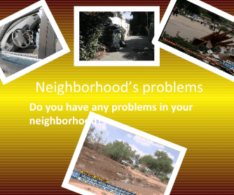 Neighborhood Problems