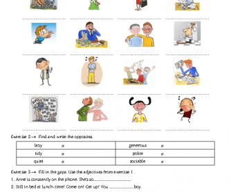 Personality Adjectives