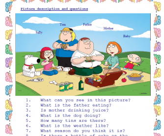 Family Guy Picture Description