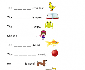 Phonics A-G Word Fill In
