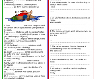 Review 5: Modal Verbs & Conditional Clauses (+Key)
