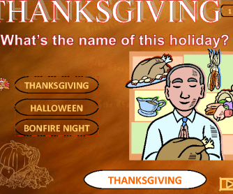 Thanksgiving Vocabulary