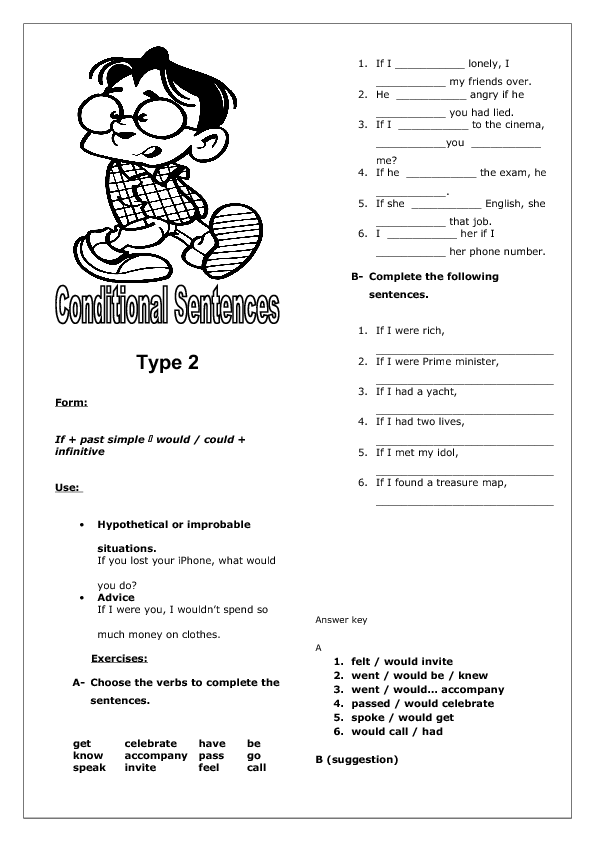 conditional-sentences-type-2-worksheet