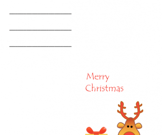 Printable Christmas Greetings Card (1)