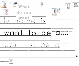 What Do You Want to Be?