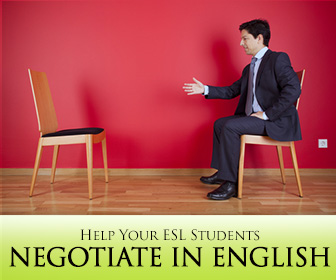 Do We Have a Deal? Help Your ESL Students Negotiate in English
