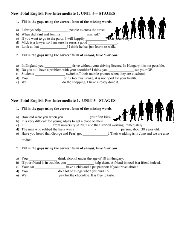 New total. Задания на английском Intermediate. Английский pre-Intermediate задания. Задания по английскому для pre intermi. Задания по английскому языку pre Intermediate students.