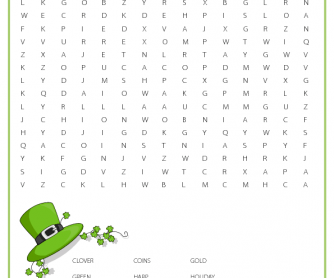 St. Patrick's Day Word Search