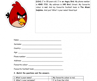 Angry Birds- Welcome Back to School