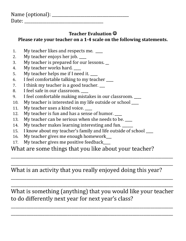 teacher-evaluation