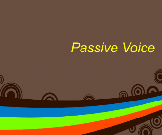 Passive Voice Test