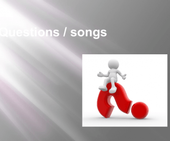Questions through Songs Reloaded