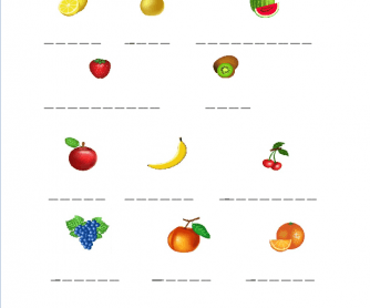 What Are the Fruit and Vegetables in the Pictures?
