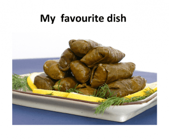 My Favourite Dish