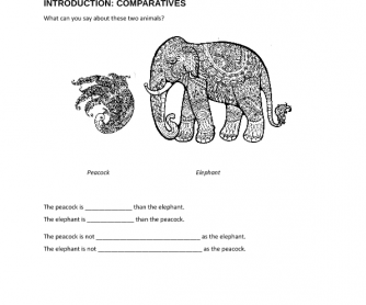 Comparatives and Superlatives: Theory + Exercises