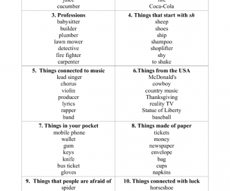 Pyramid - Game to Practice Relative Clauses