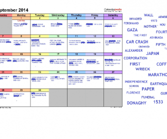 On This Day - Calendar Activity