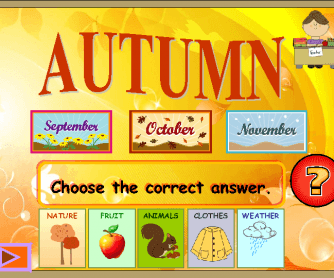 Autumn Vocabulary