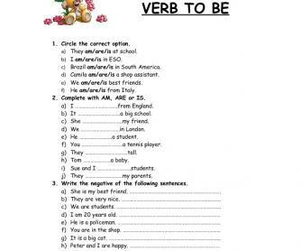 Verb to Be