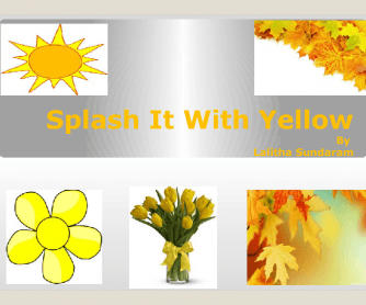 Splash It with Yellow