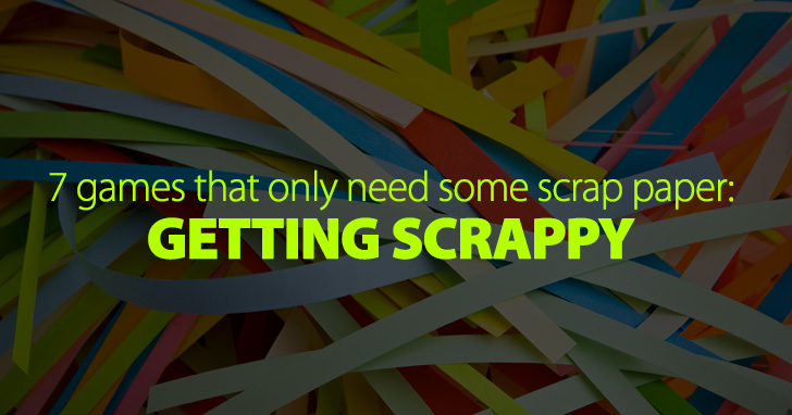 Getting Scrappy: 7 No-prep Games That Only Need Some Scrap Paper