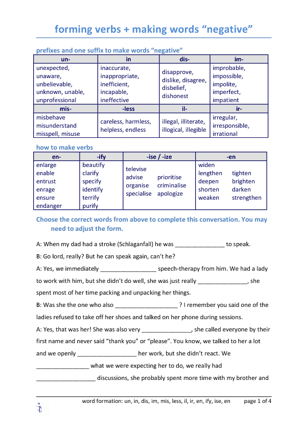 96 FREE Prefixes/Suffixes Worksheets