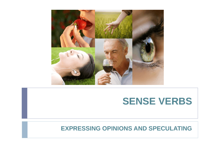 sense-verbs