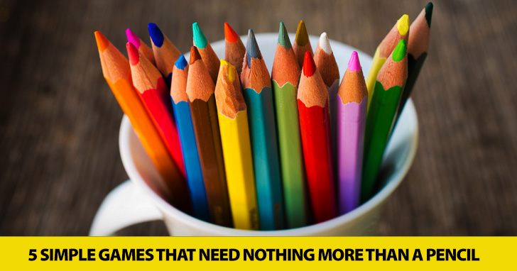 Pencils Out: 5 Simple Games That Need Nothing More Than a Pencil