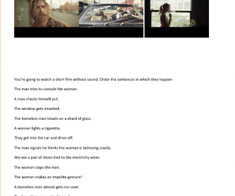 Movie Worksheet: One Man's Loss (Proverbs)