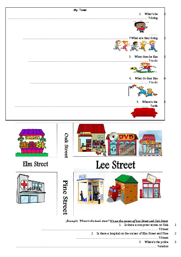What your city town or village is. Places in Town Worksheets. City and countryside Worksheet. Places countryside Worksheets. City Country Worksheets.