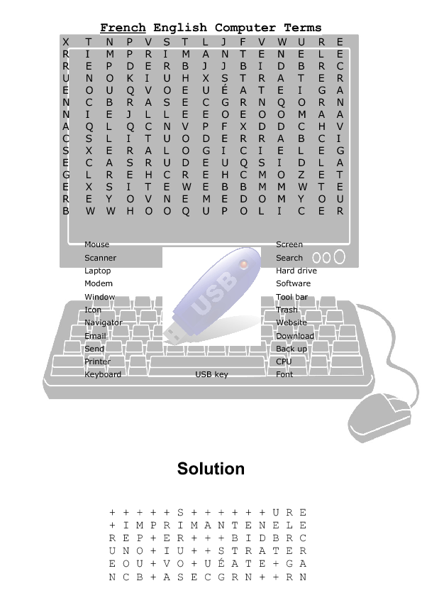 119 free computers and internet worksheets