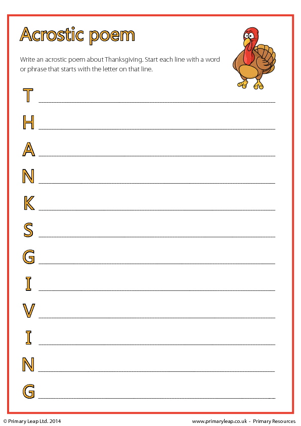 66 FREE Thanksgiving Worksheets