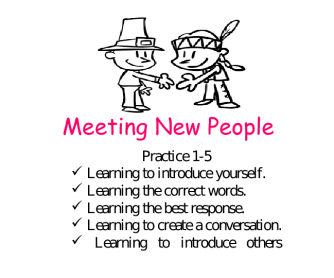 Meeting New People