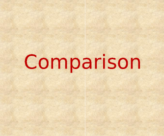 Comparison