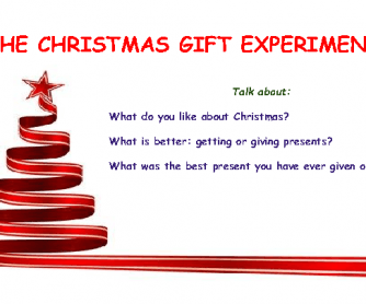 Movie Worksheet:The Christmas Gift Experiment