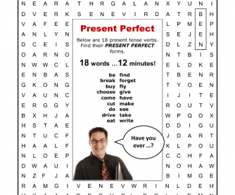 Present Perfect Word Search