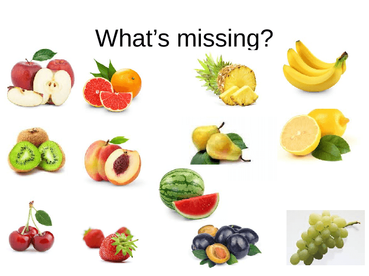 fruit what s missing