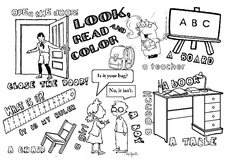 86  Coloring Pages Classroom  Best HD