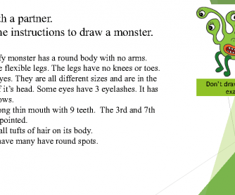 Draw a Monster