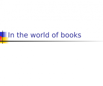 In the World of Books