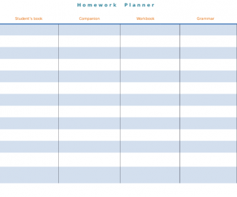 Homework Assignment Sheet