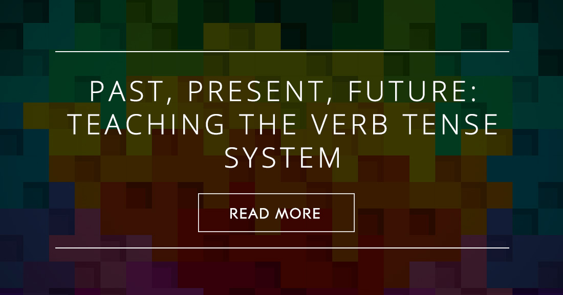 Verb Tense Chart For Esl Students