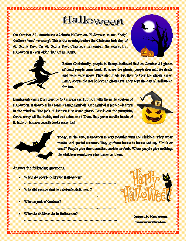 214 FREE Halloween Worksheets