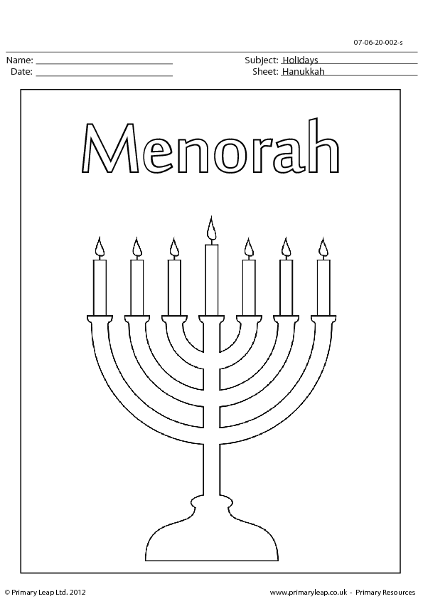 17 FREE Hanukkah Worksheets