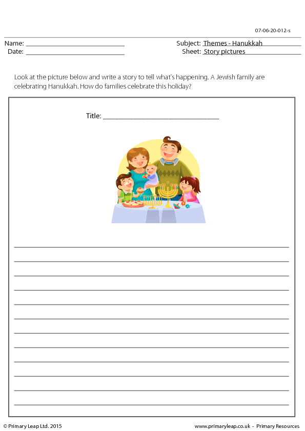 17 free hanukkah worksheets