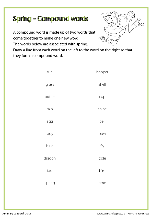 27 Free Compound Adjective Worksheets