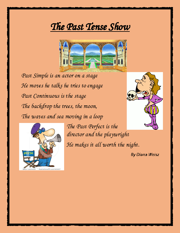 Complete the story using past simple