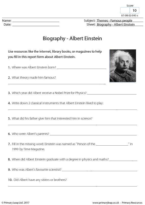 257 Free Celebritiesbiographies Worksheets